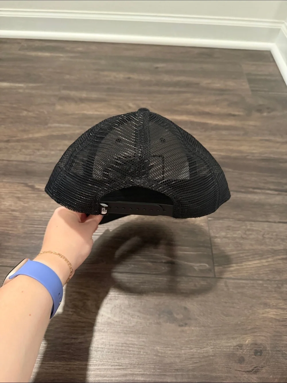 The North Face Black Mesh-Back Logo Cap